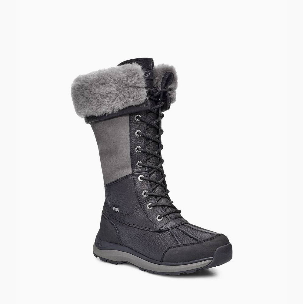 UGG Adirondack III Höga Vinterkängor Dam Svarta | 6KAKHTMN