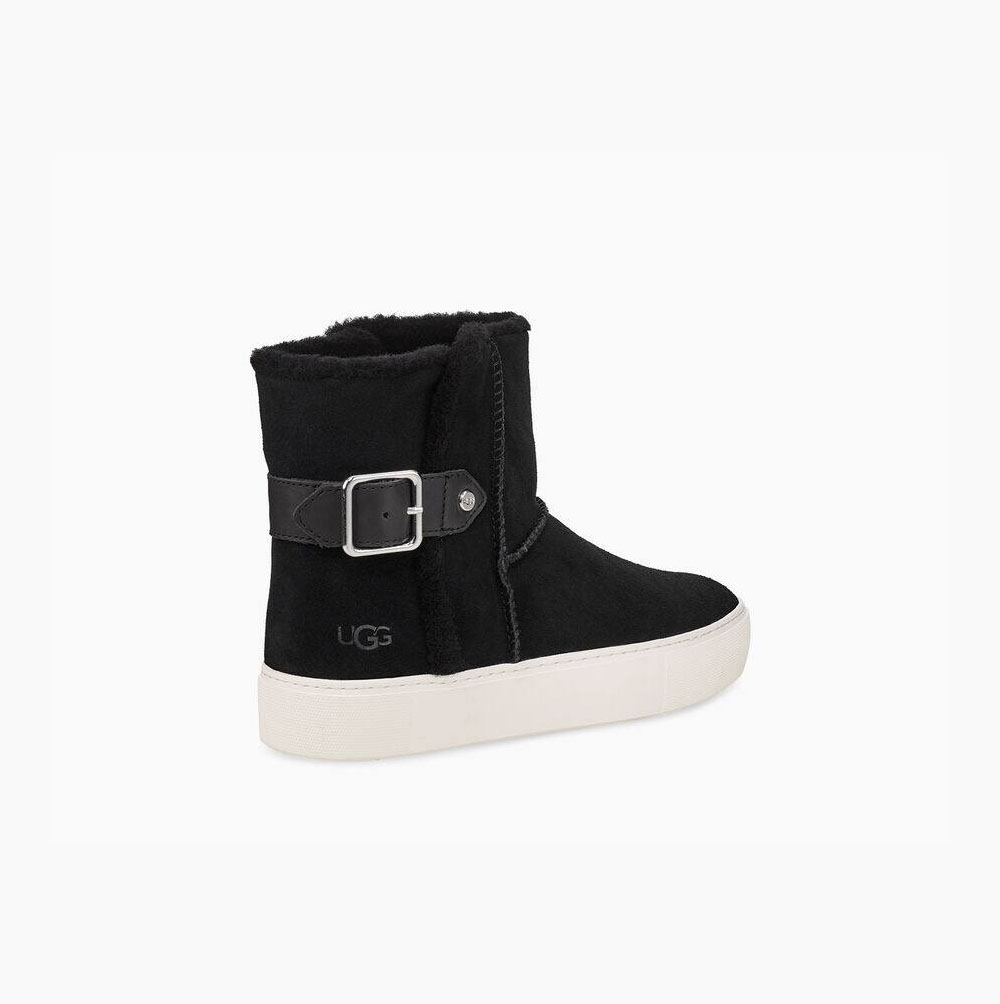 UGG Aika Platåstövlar Dam Svarta | XGBGBCUL