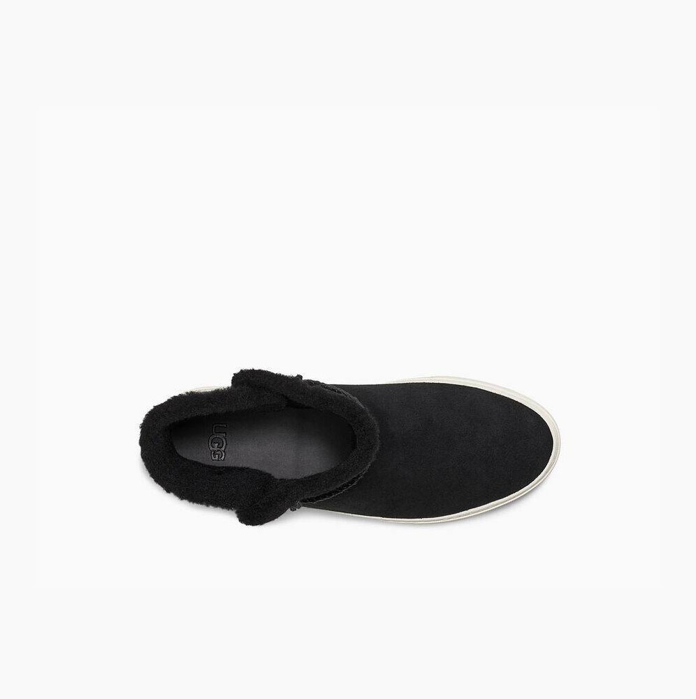 UGG Aika Platåstövlar Dam Svarta | XGBGBCUL