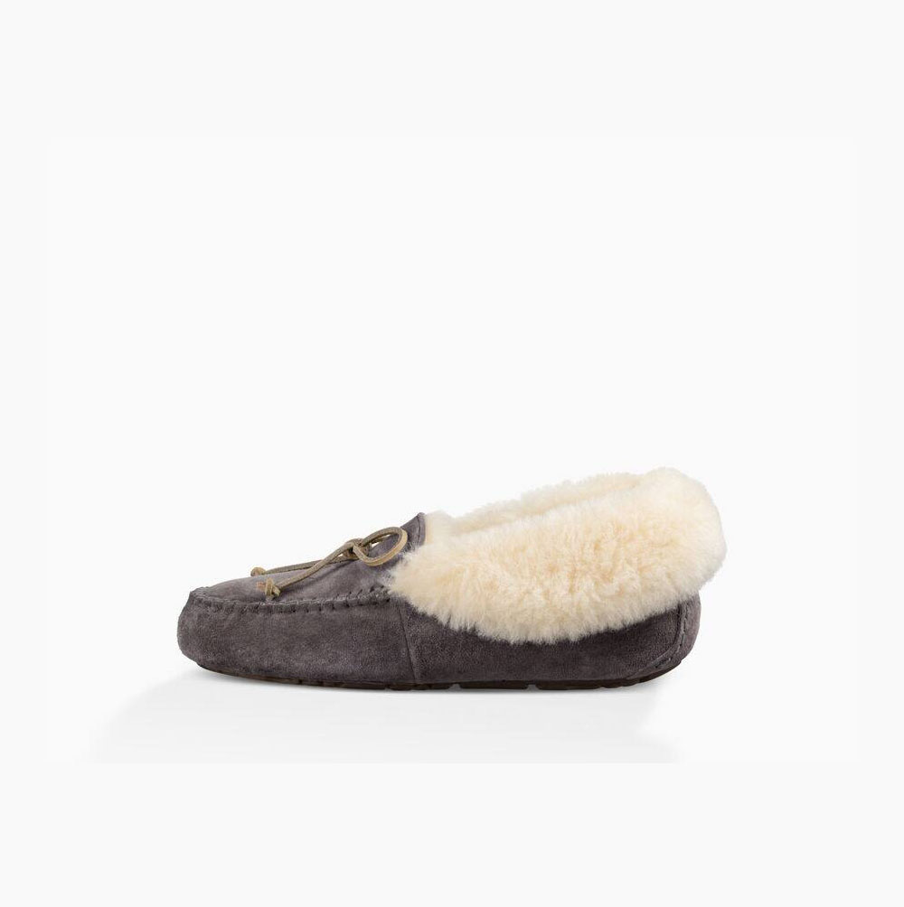 UGG Alena Loafers Dam Mörkgrå | T308QIXX