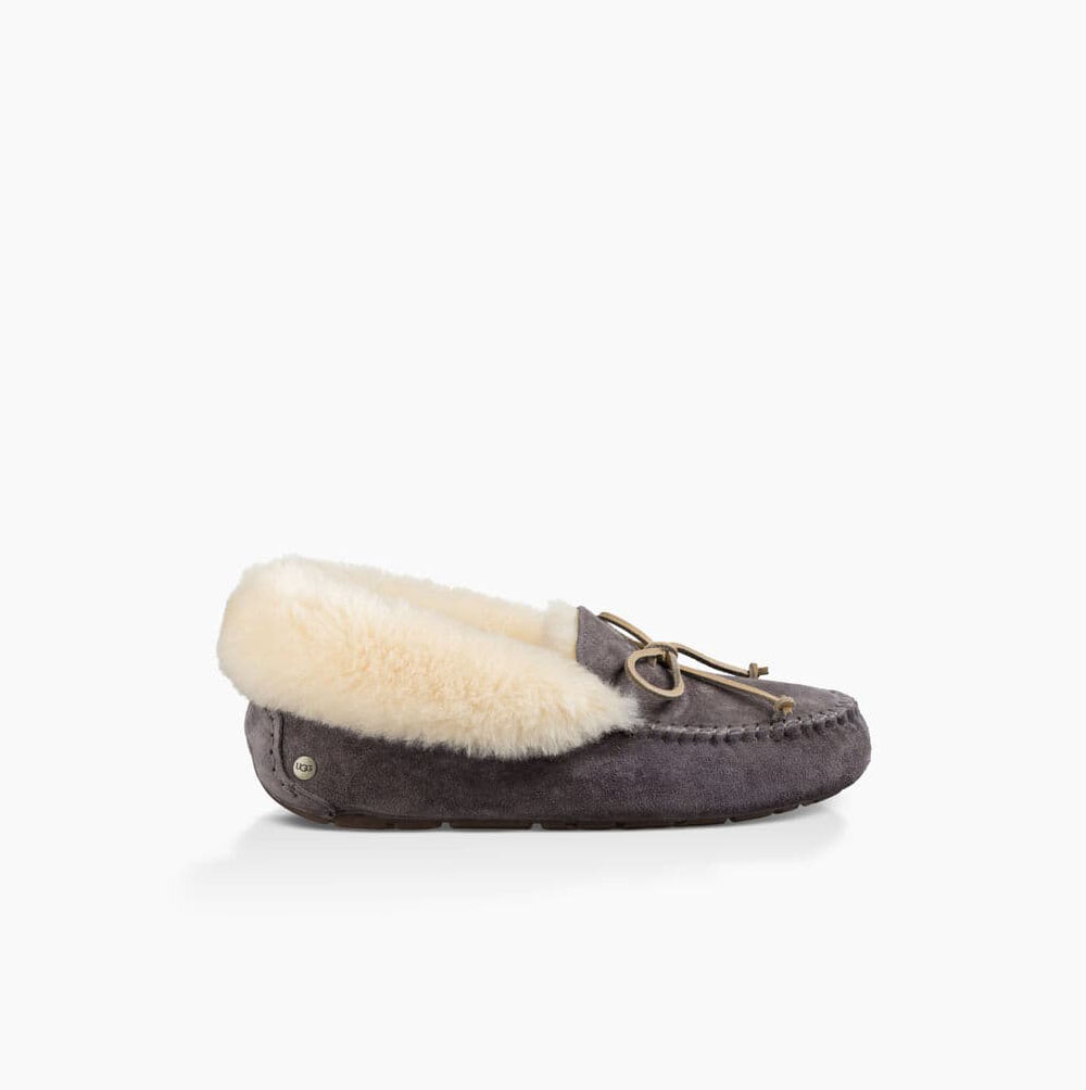 UGG Alena Loafers Dam Mörkgrå | T308QIXX