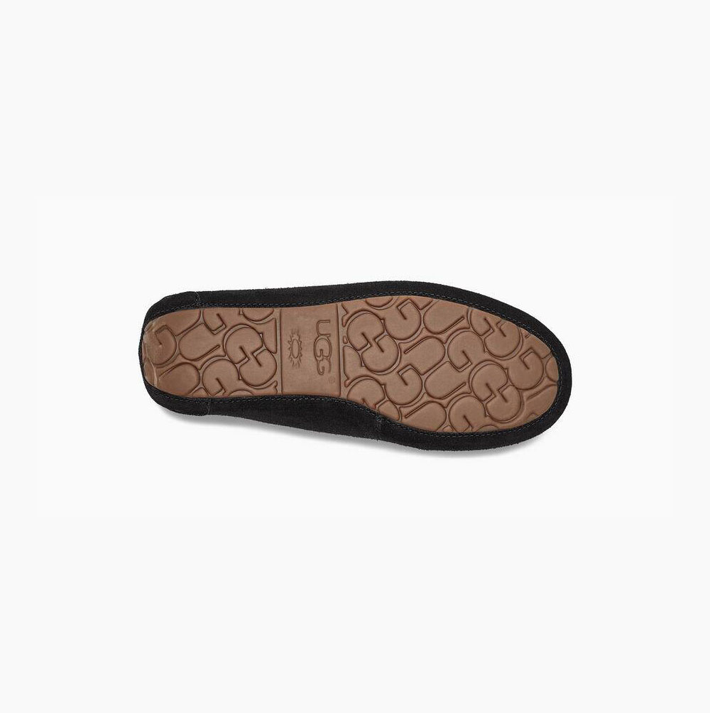 UGG Ansley Studded Loafers Dam Svarta | HL53T0Z3