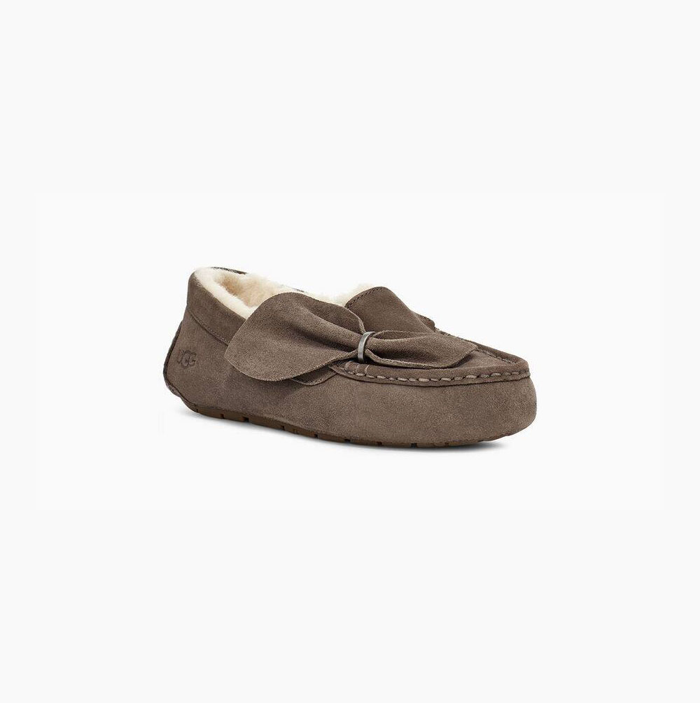 UGG Ansley Twist Loafers Dam Bruna | GQCJKIE4