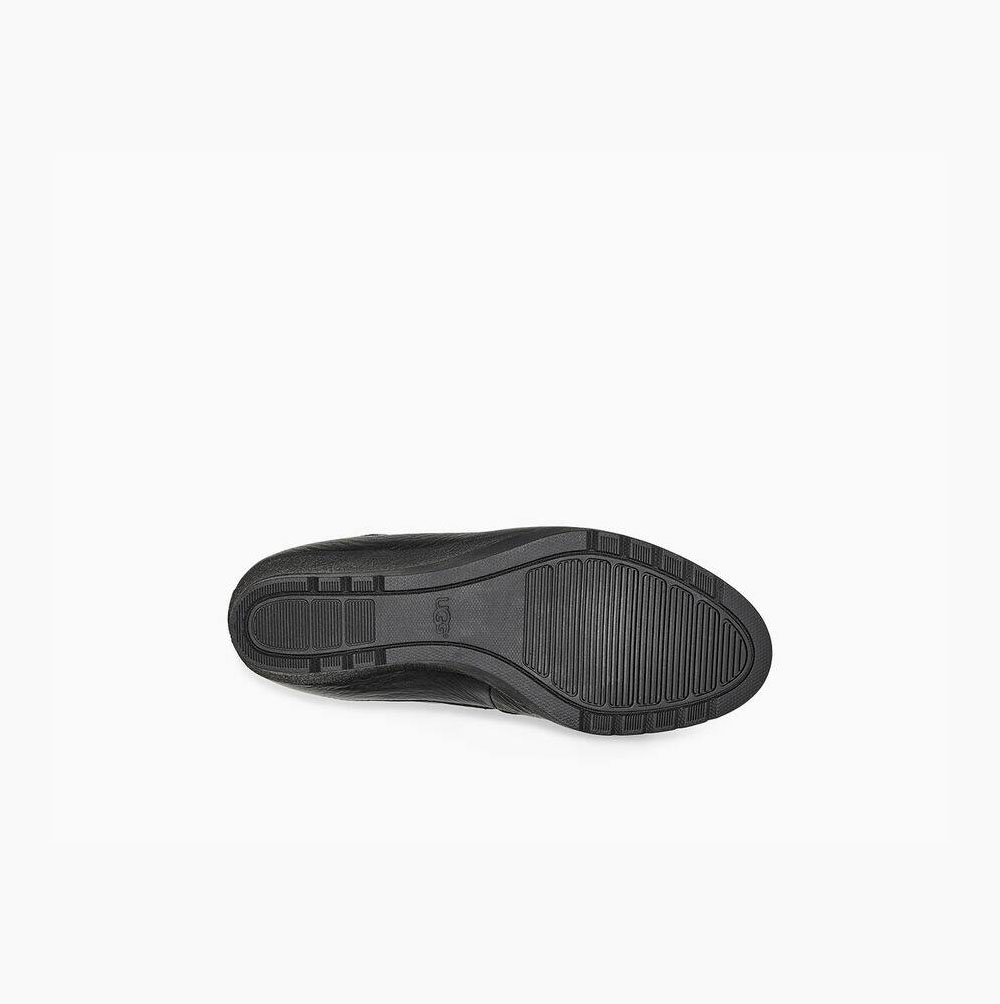 UGG Arleta Heels Ankelboots Dam Svarta | PMLO6VPI
