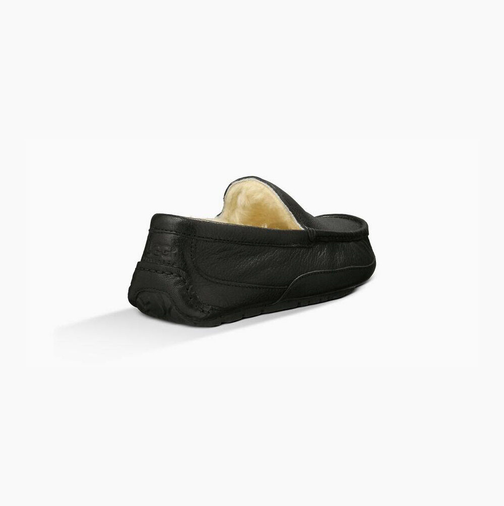 UGG Ascot Loafers Herr Svarta | SOPXZCOW