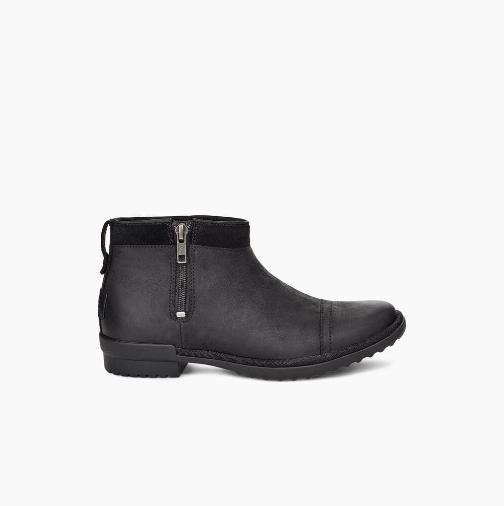 UGG Attell Ankelboots Dam Svarta | PSOIBN9O