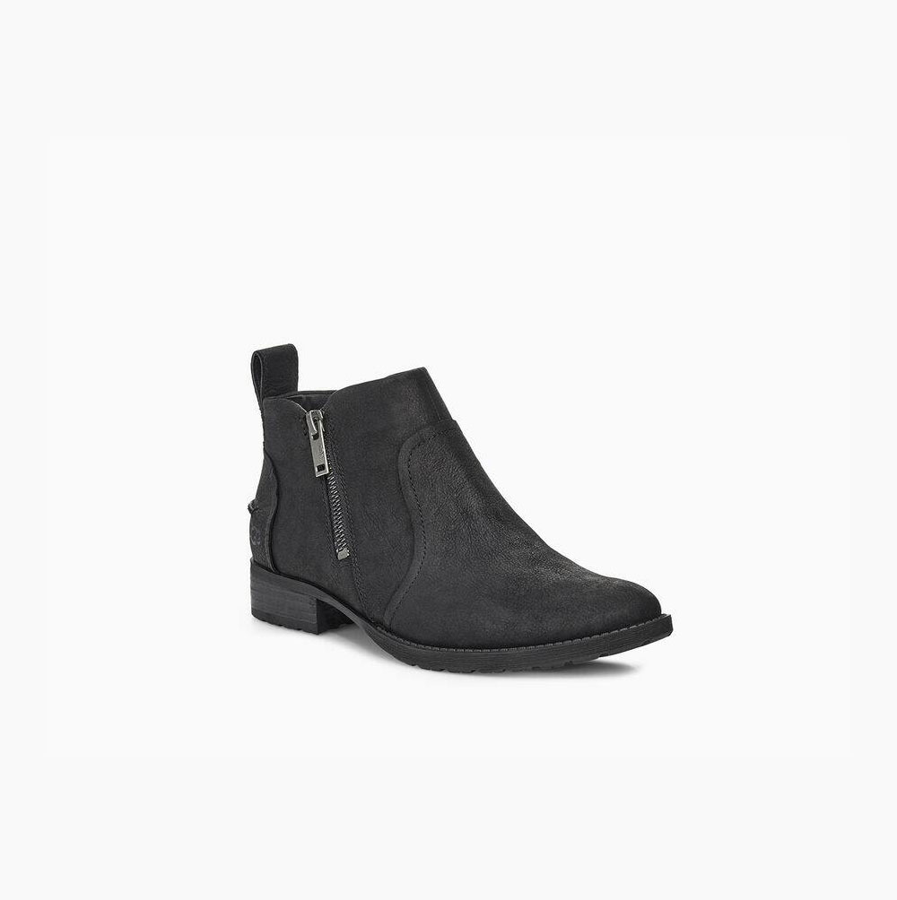 UGG Aureo II Ankelboots Dam Svarta | 64N75DNB