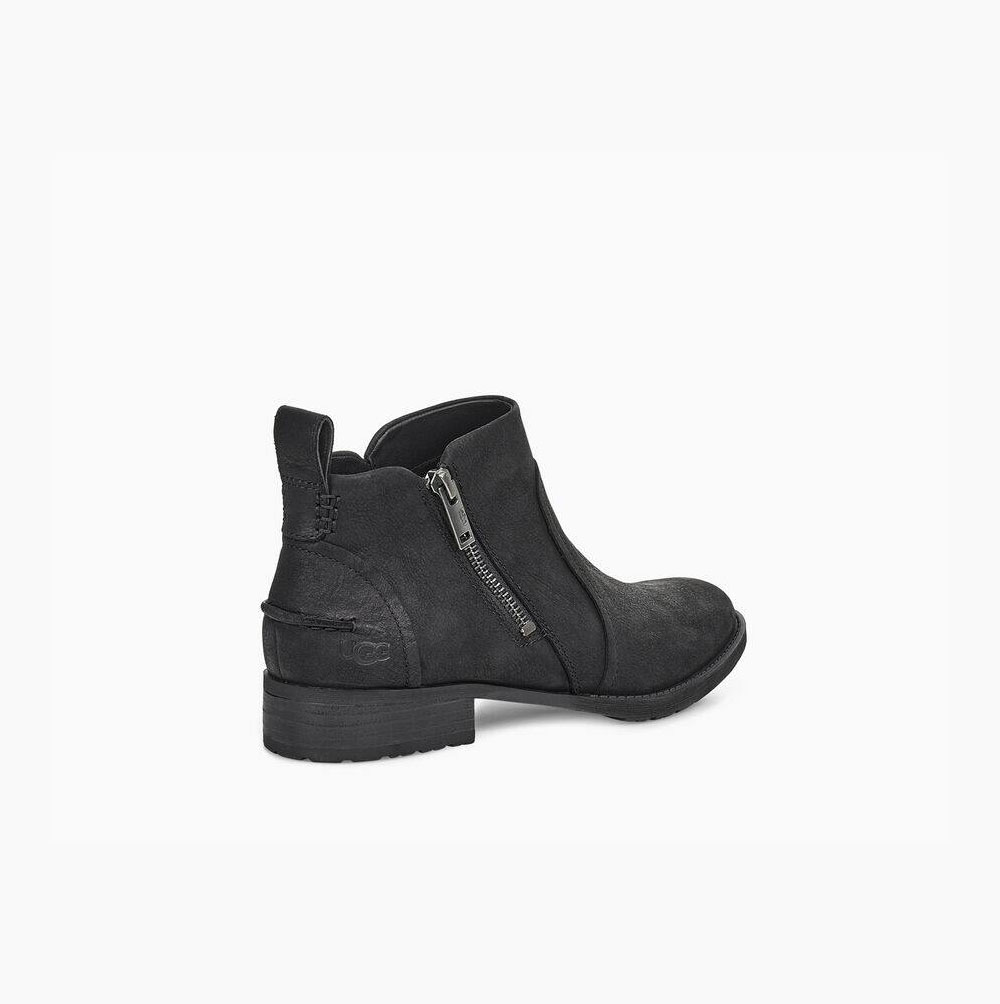 UGG Aureo II Ankelboots Dam Svarta | 64N75DNB