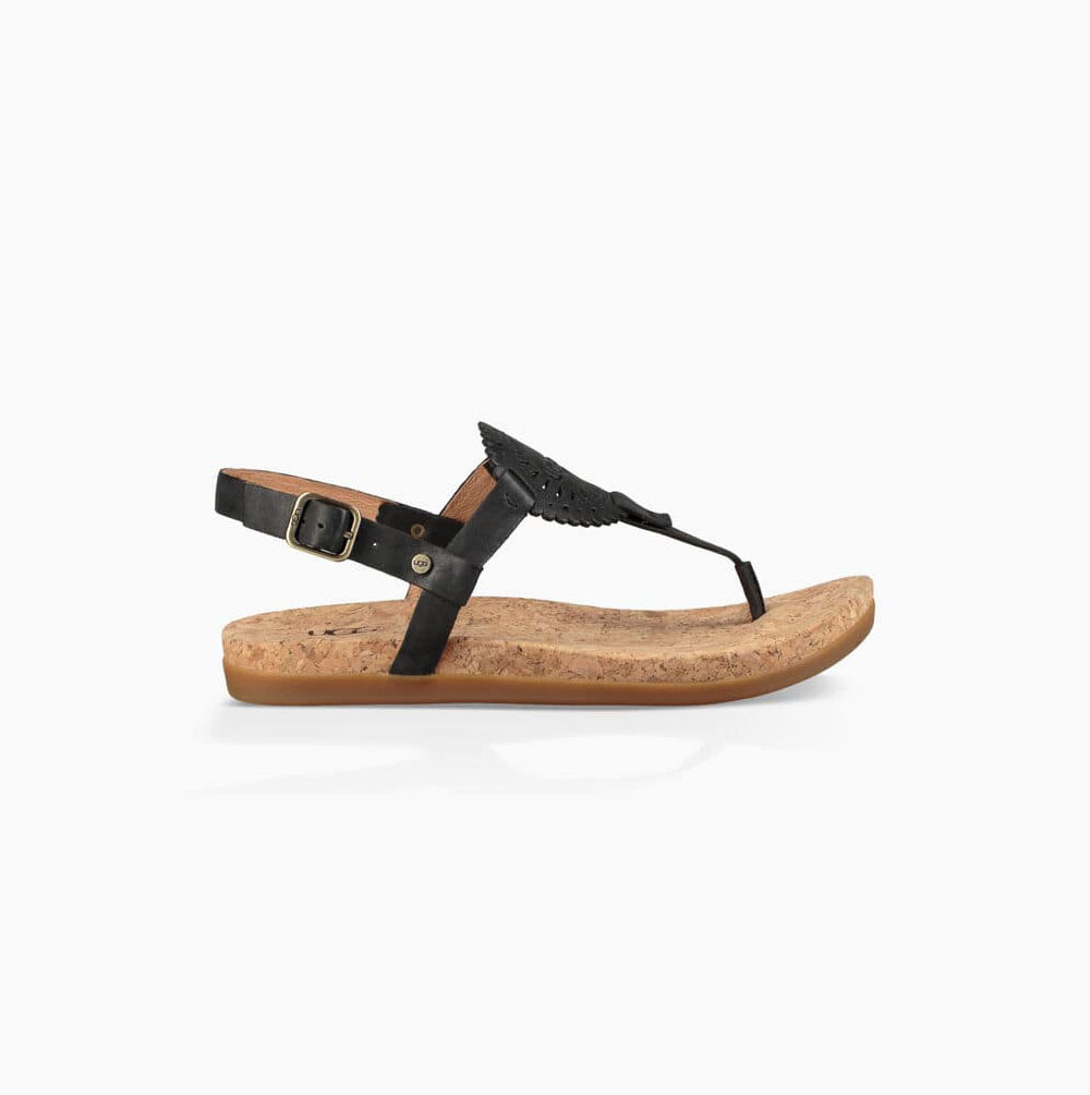 UGG Ayden II Sandaler Dam Svarta | J9AMDTFD