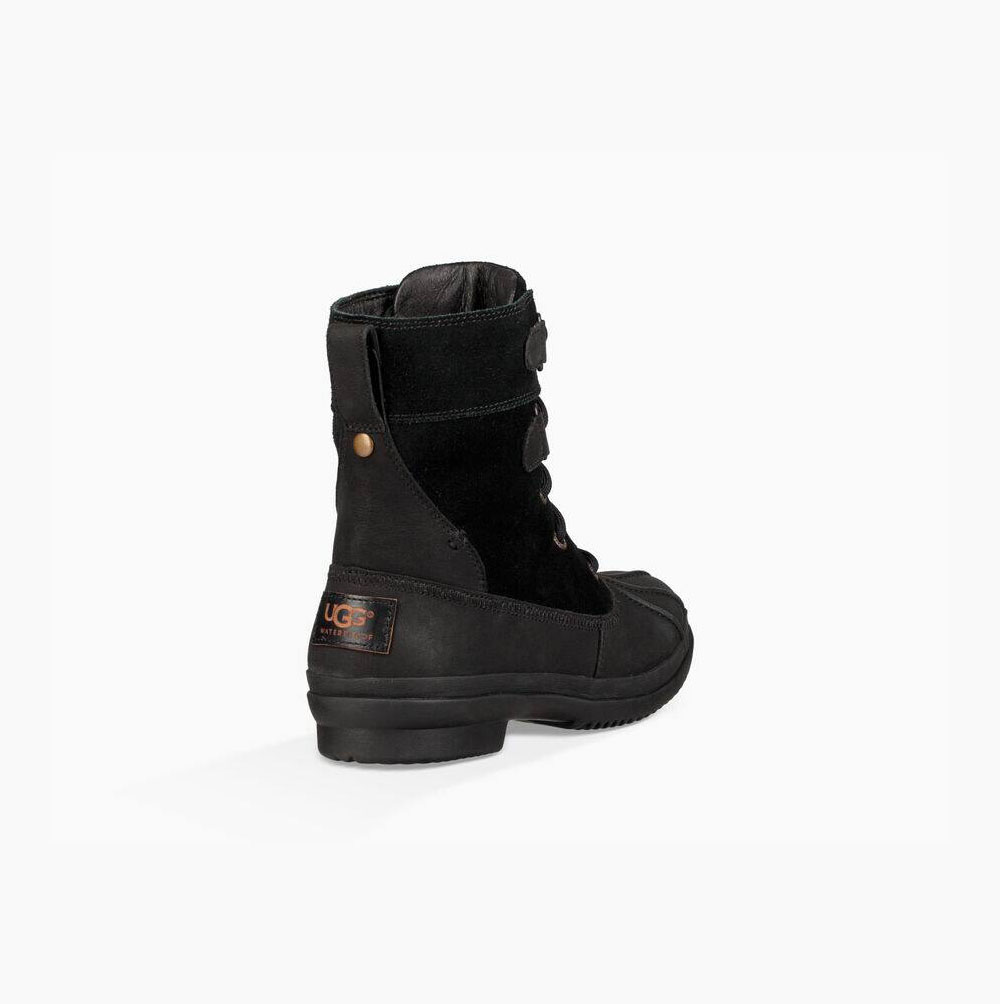 UGG Azaria Arbetskängor Dam Svarta | O0NG1A9Q