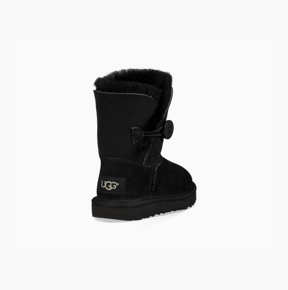 UGG Bailey Button II Button Boots Barn Svarta | RERCZCSU