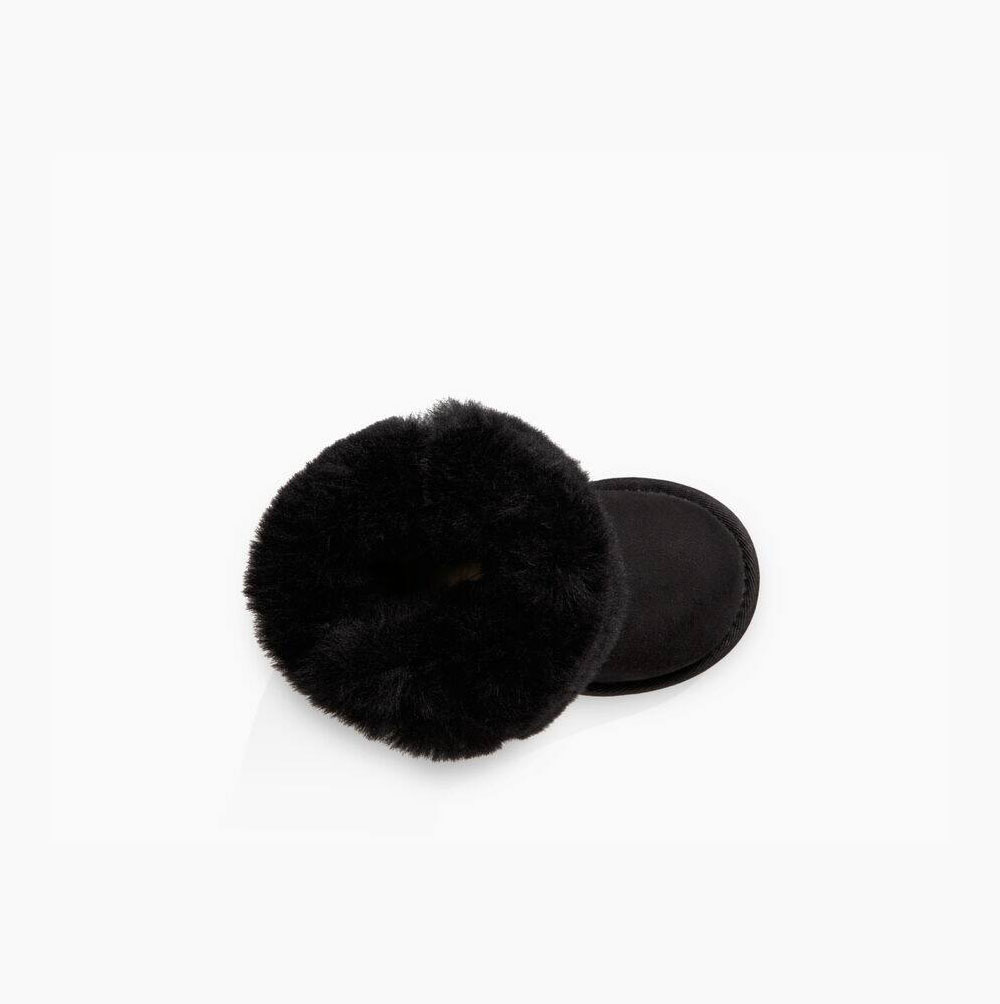 UGG Bailey Button II Button Boots Barn Svarta | RERCZCSU