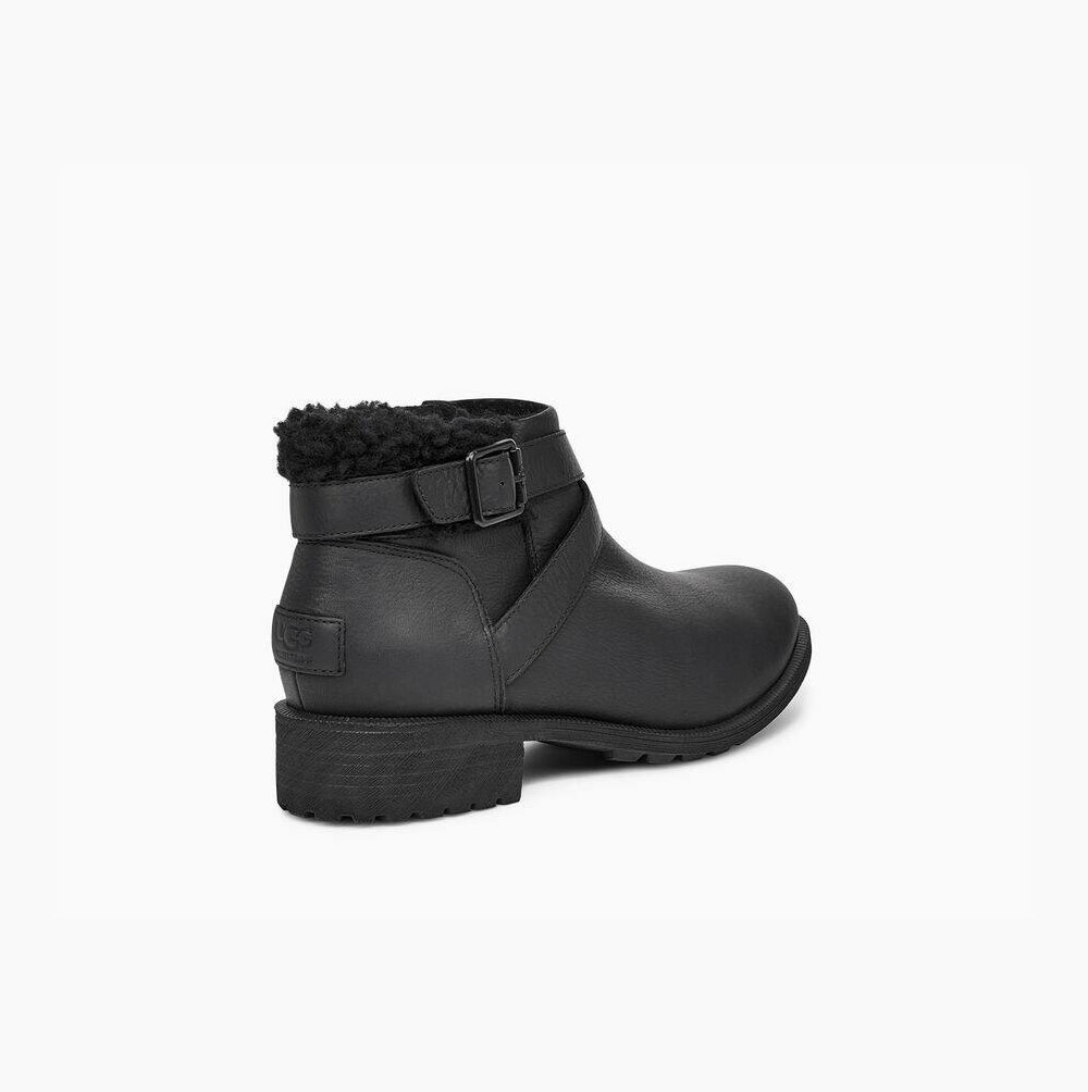 UGG Benson II Ankelboots Dam Svarta | VZ6N7HLL