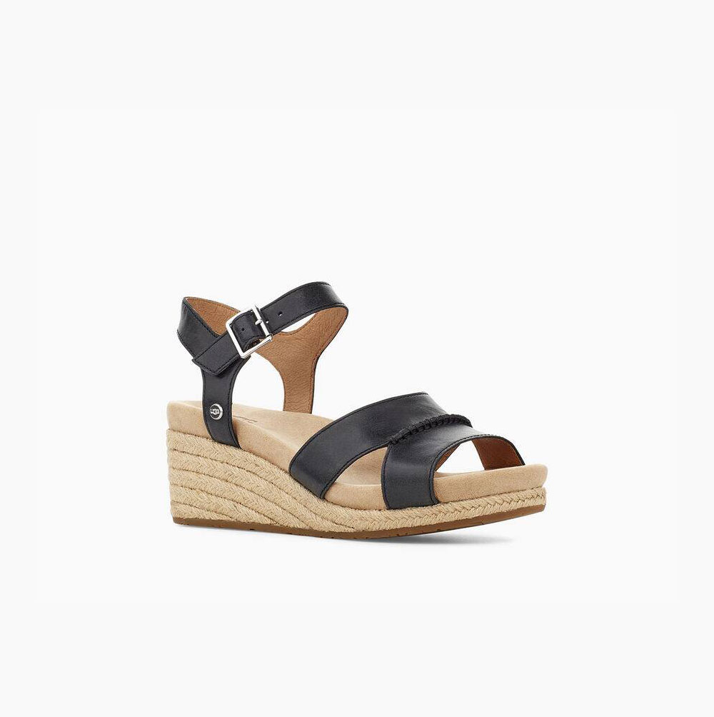 UGG Berryessa Kilklack Sandaler Dam Svarta | LNFCUK3J