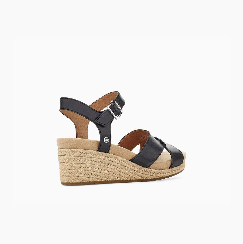 UGG Berryessa Kilklack Sandaler Dam Svarta | LNFCUK3J