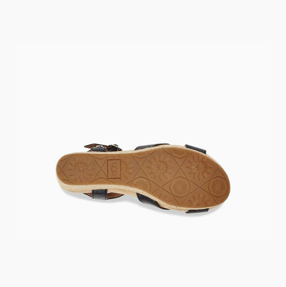 UGG Berryessa Kilklack Sandaler Dam Svarta | LNFCUK3J