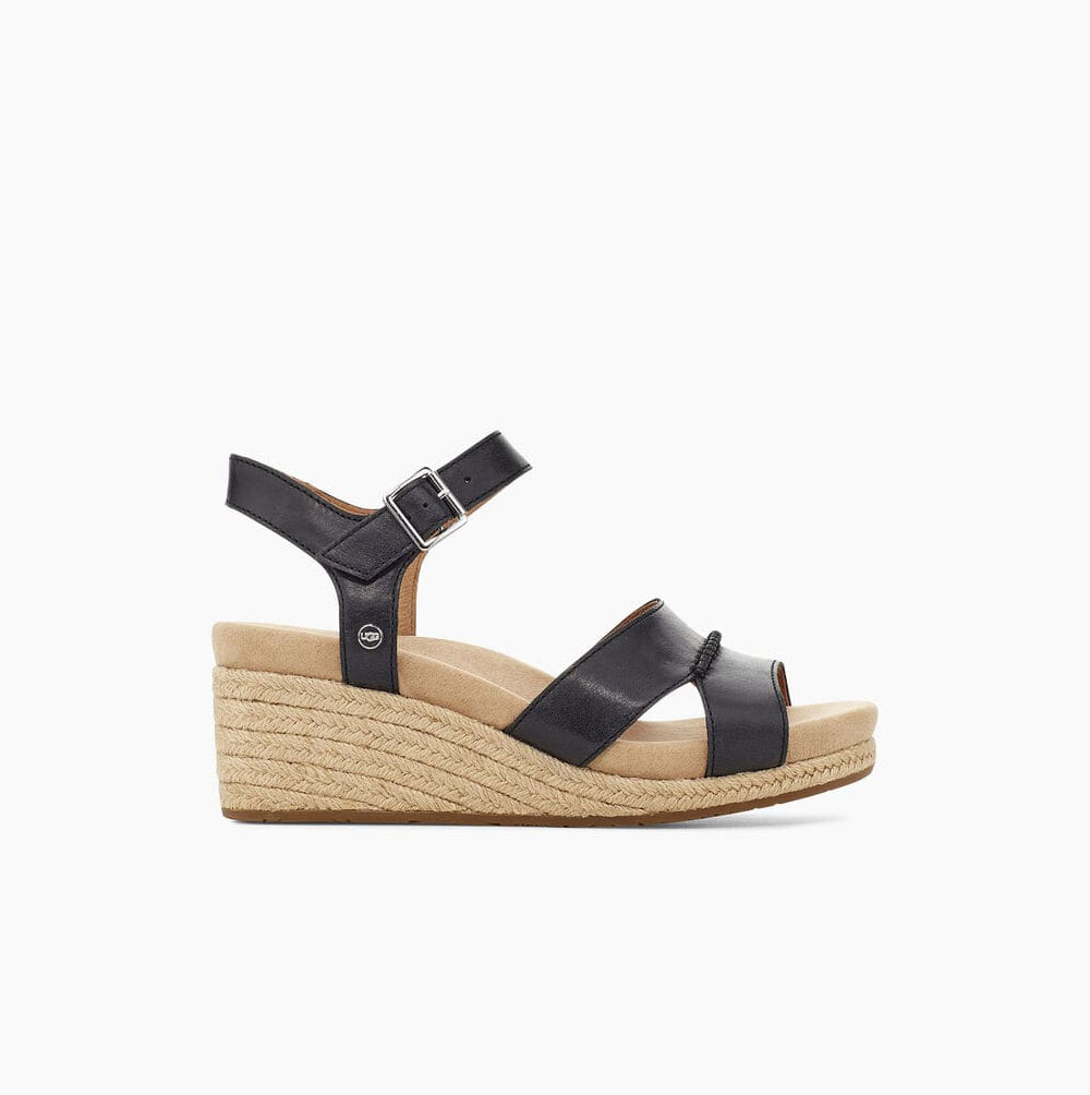 UGG Berryessa Kilklack Sandaler Dam Svarta | LNFCUK3J