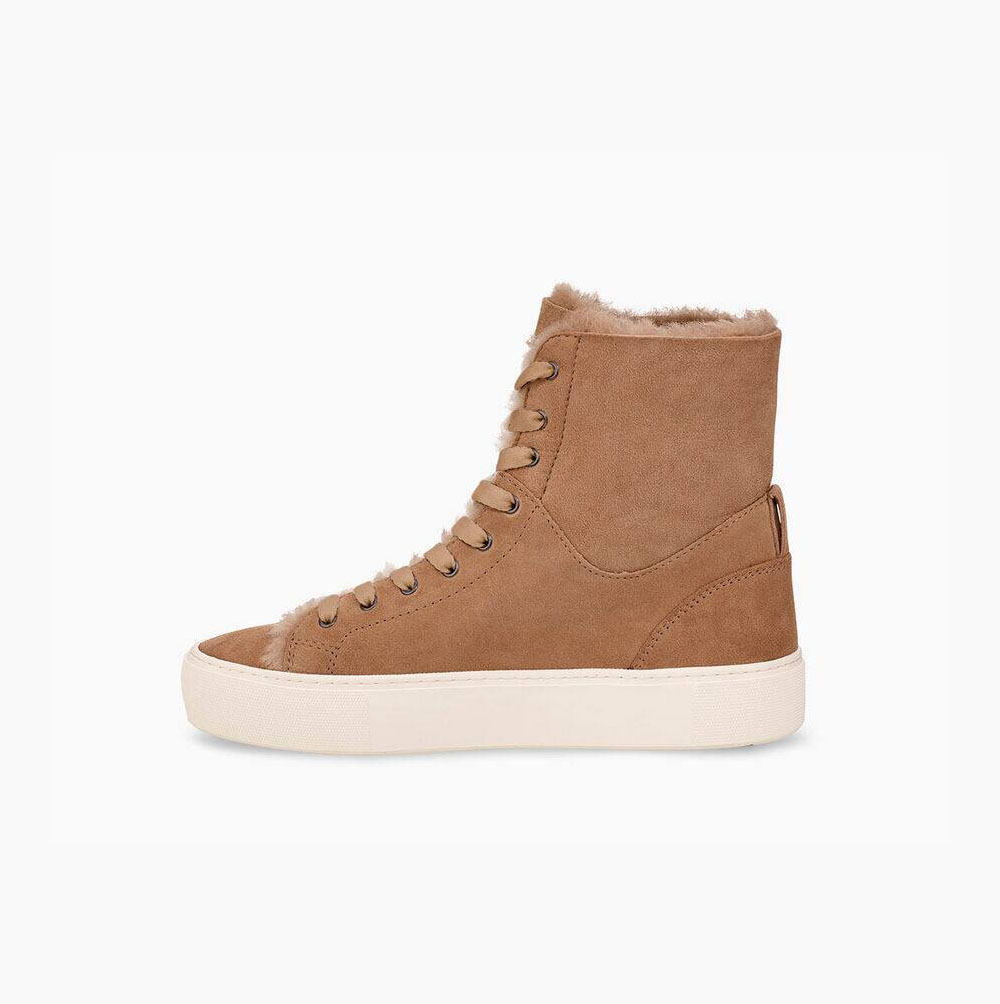 UGG Beven Platåstövlar Dam Khaki | XLS0H8MH