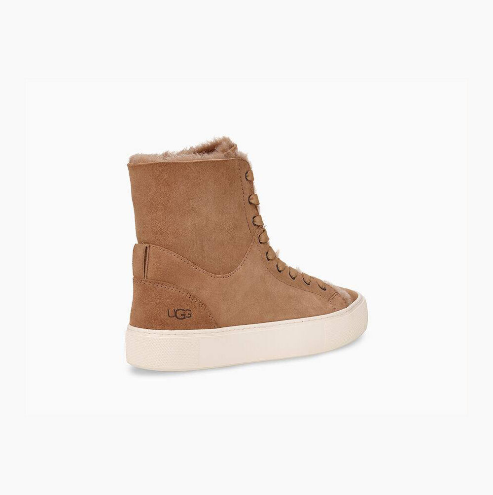 UGG Beven Platåstövlar Dam Khaki | XLS0H8MH