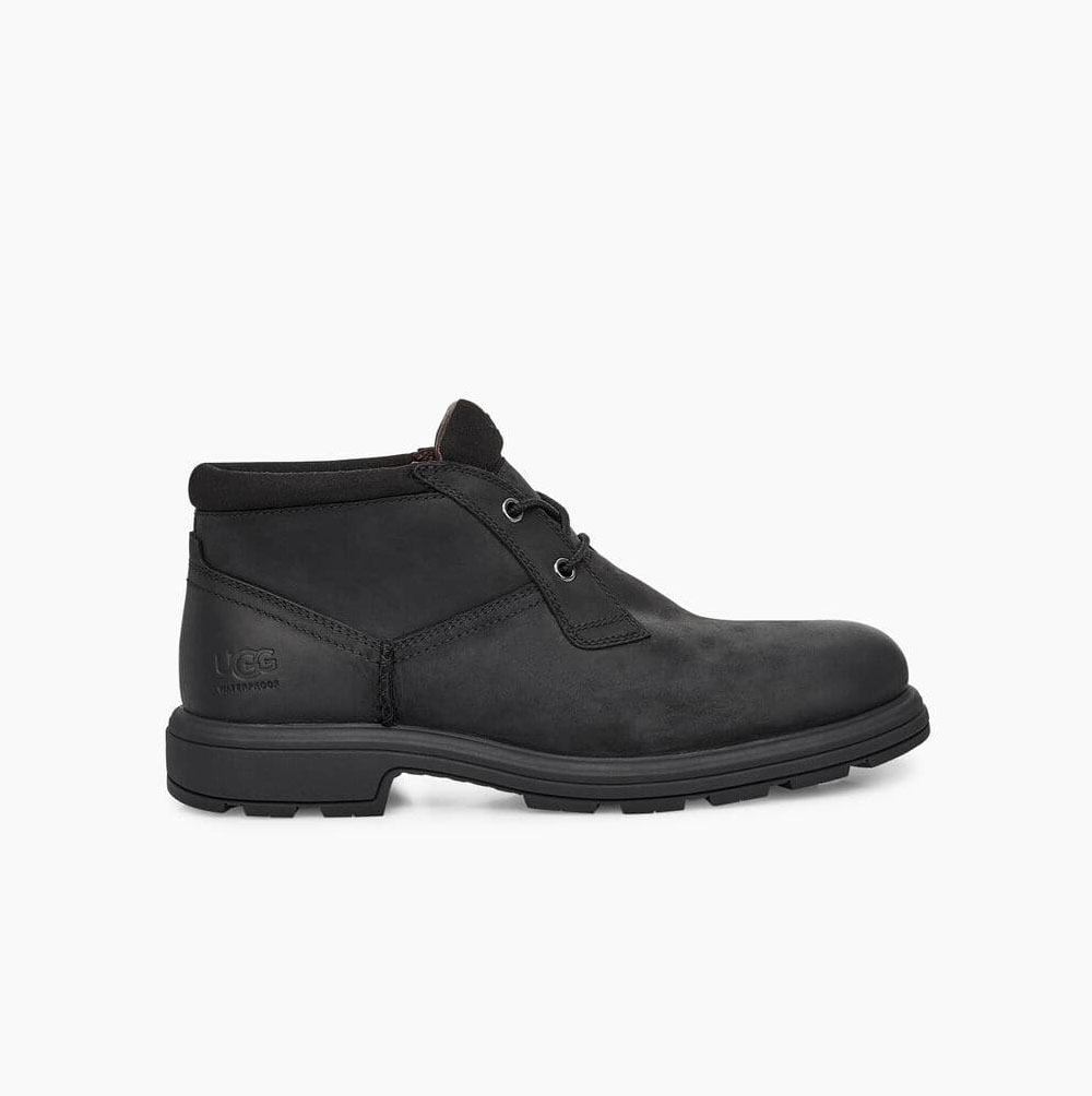 UGG Biltmore Chukka Snörkängor Herr Svarta | UFLBRECD