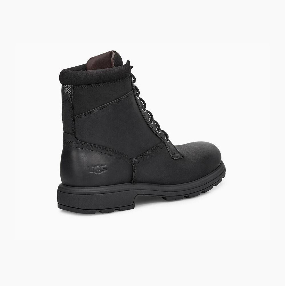 UGG Biltmore Workboot Arbetskängor Herr Svarta | ZAJKEP4N