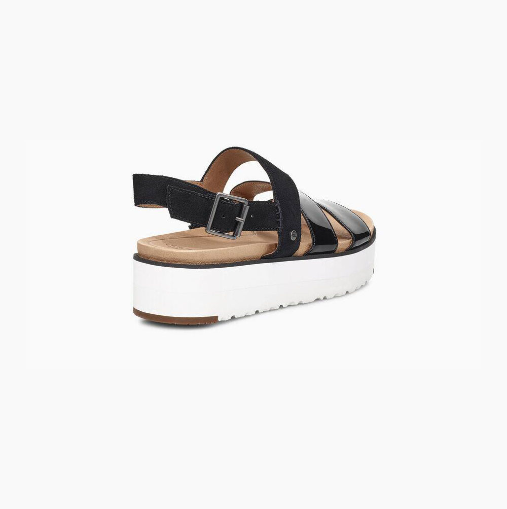 UGG Braelynn Platå Sandaler Dam Svarta | 1HL9H40V