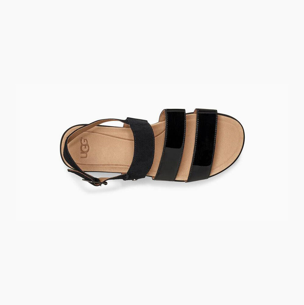 UGG Braelynn Platå Sandaler Dam Svarta | 1HL9H40V