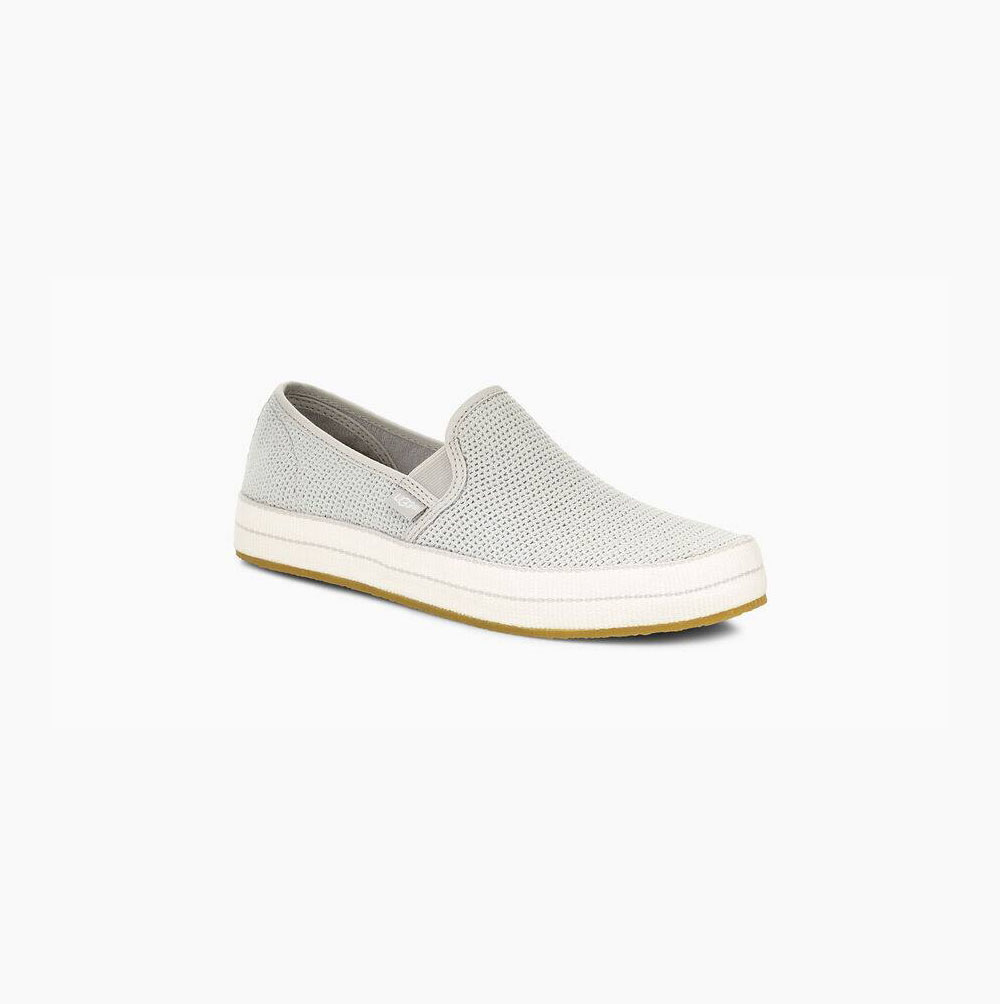 UGG Bren Slip-On Slip On Sneakers Dam Grå Lila | FSYWCUFR