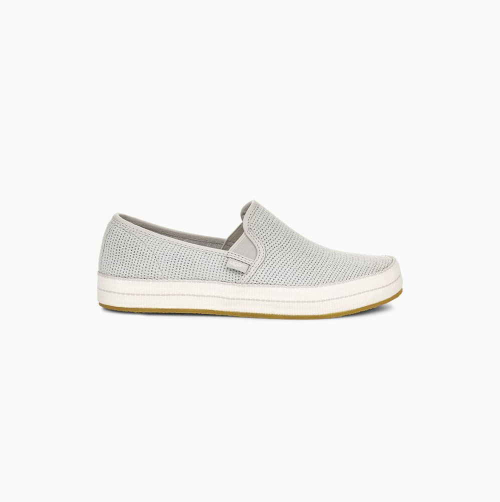UGG Bren Slip-On Slip On Sneakers Dam Grå Lila | FSYWCUFR