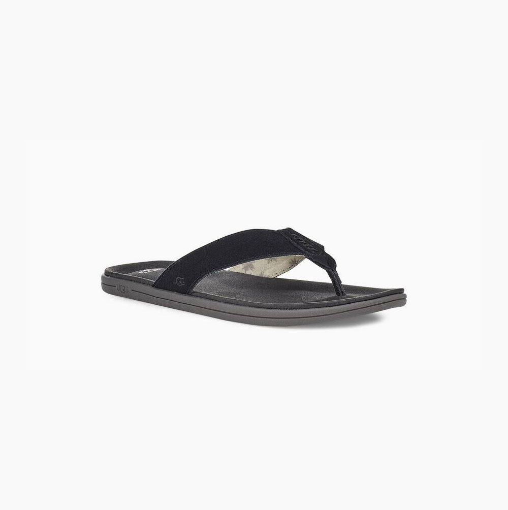 UGG Brookside Flip Flip Flop Herr Svarta | 0QT7O9AU
