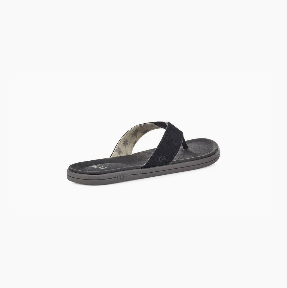 UGG Brookside Flip Flip Flop Herr Svarta | 0QT7O9AU