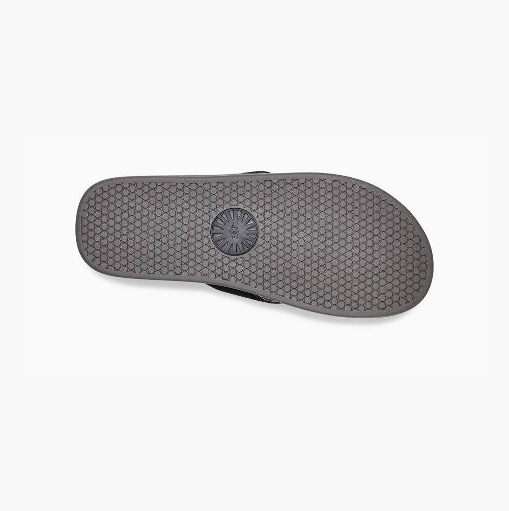 UGG Brookside Flip Flip Flop Herr Svarta | 0QT7O9AU