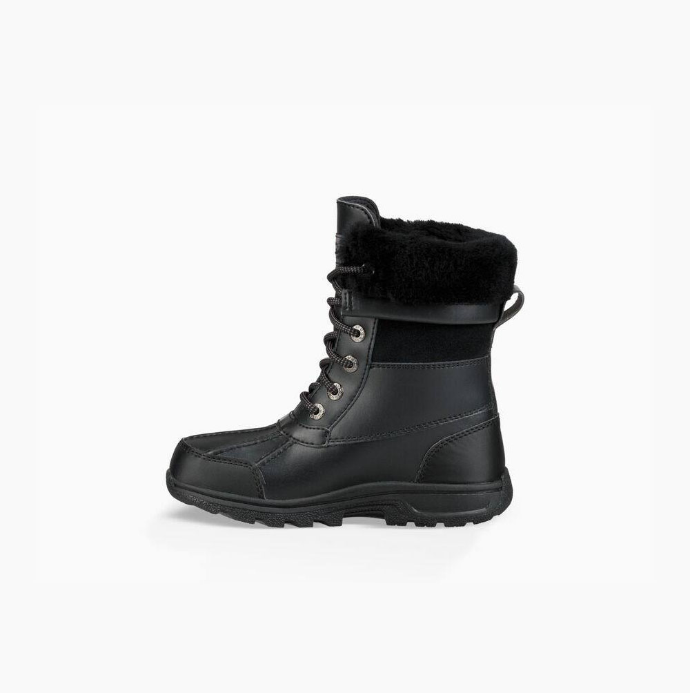 UGG Butte II CWR Vinterkängor Barn Svarta | SE85H9OT