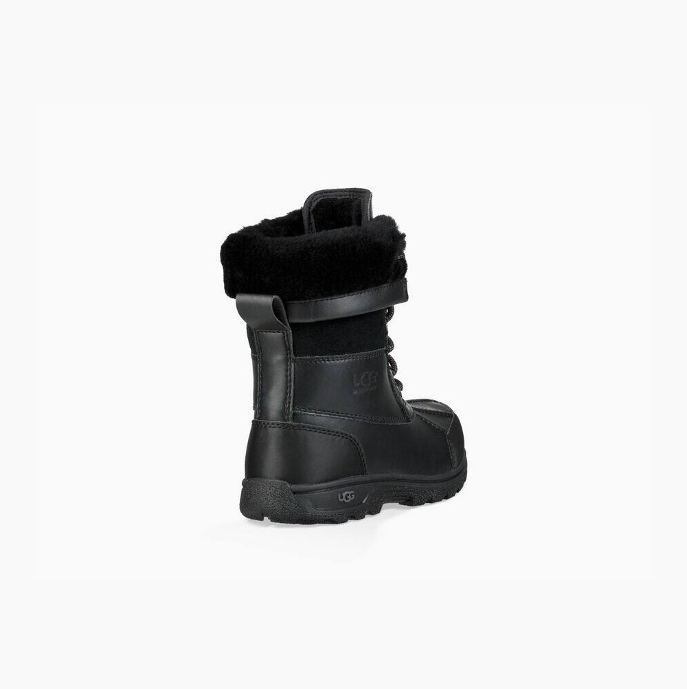 UGG Butte II CWR Vinterkängor Barn Svarta | SE85H9OT