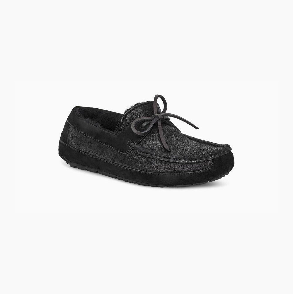 UGG Byron Loafers Herr Svarta | YCRFAO73