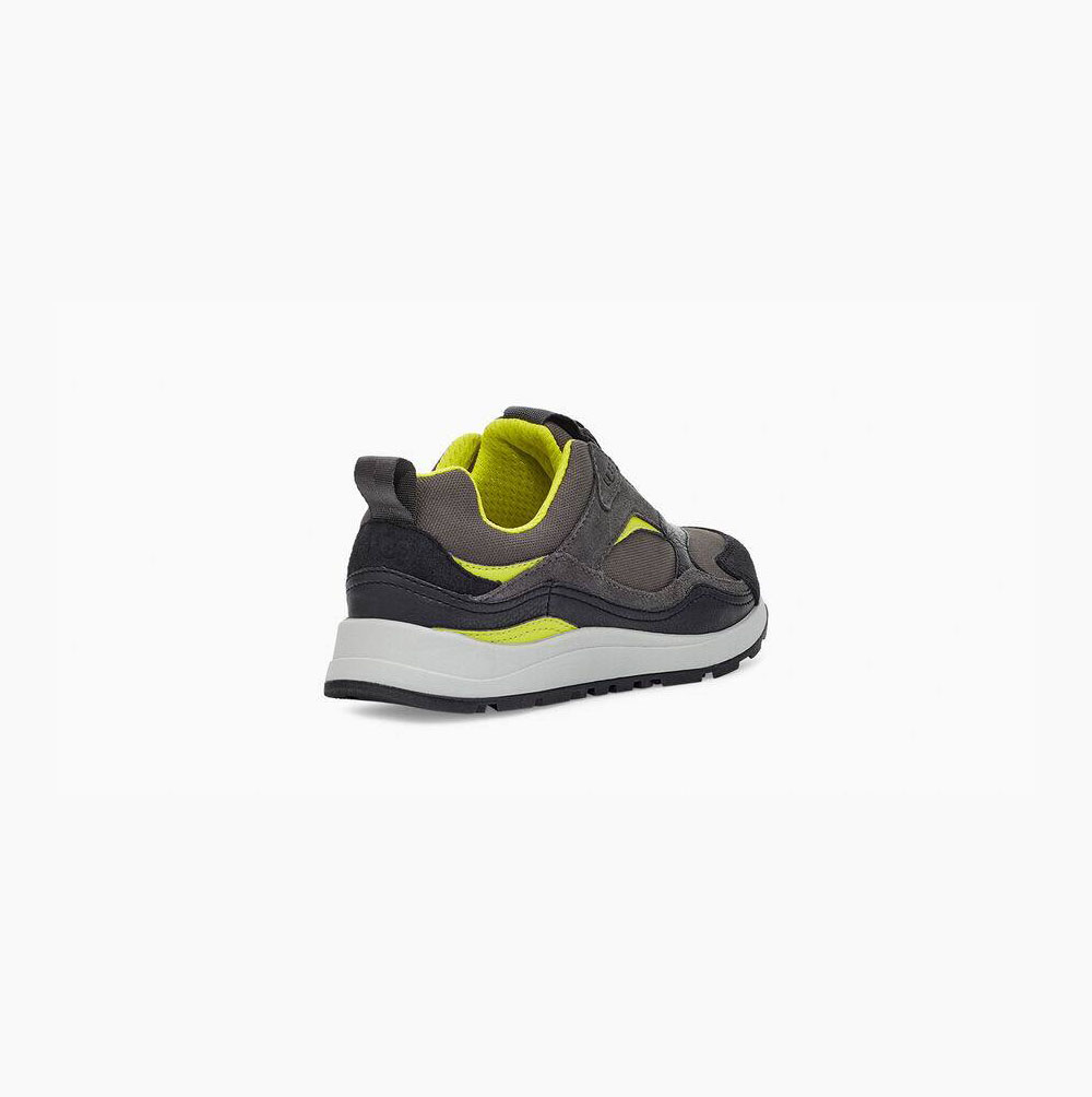 UGG CA806 Platform Skor Barn Mörkgrå | GJHGPFOC