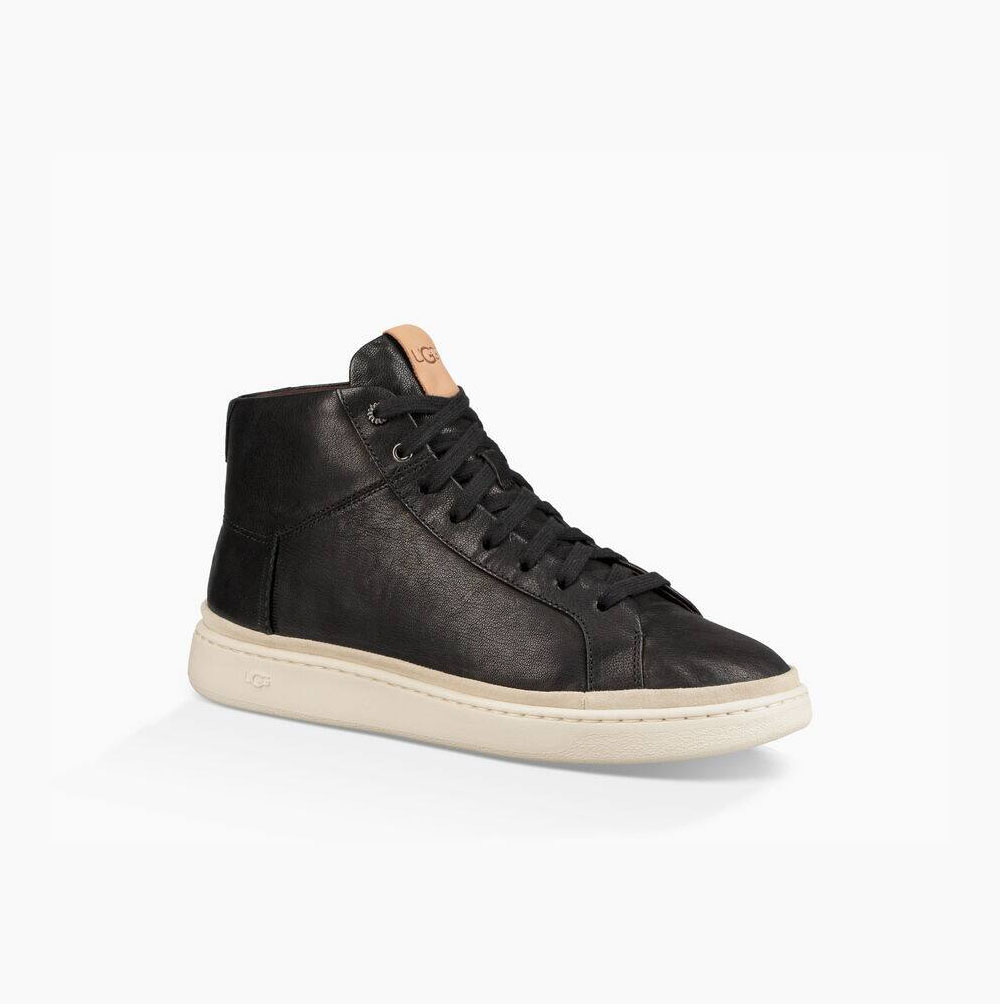 UGG Cali High High Top Sneakers Herr Svarta | S12NF684
