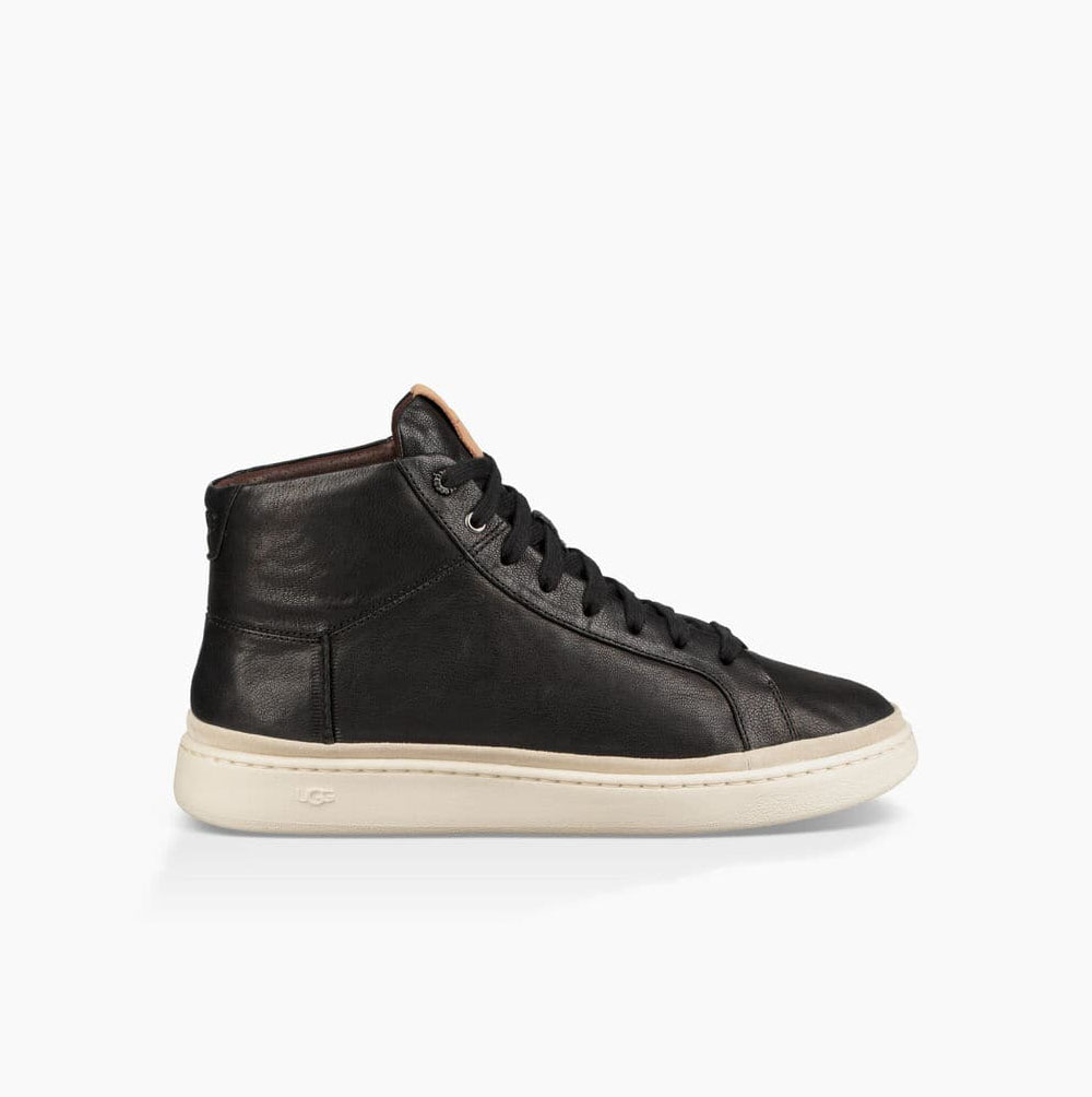UGG Cali High High Top Sneakers Herr Svarta | S12NF684
