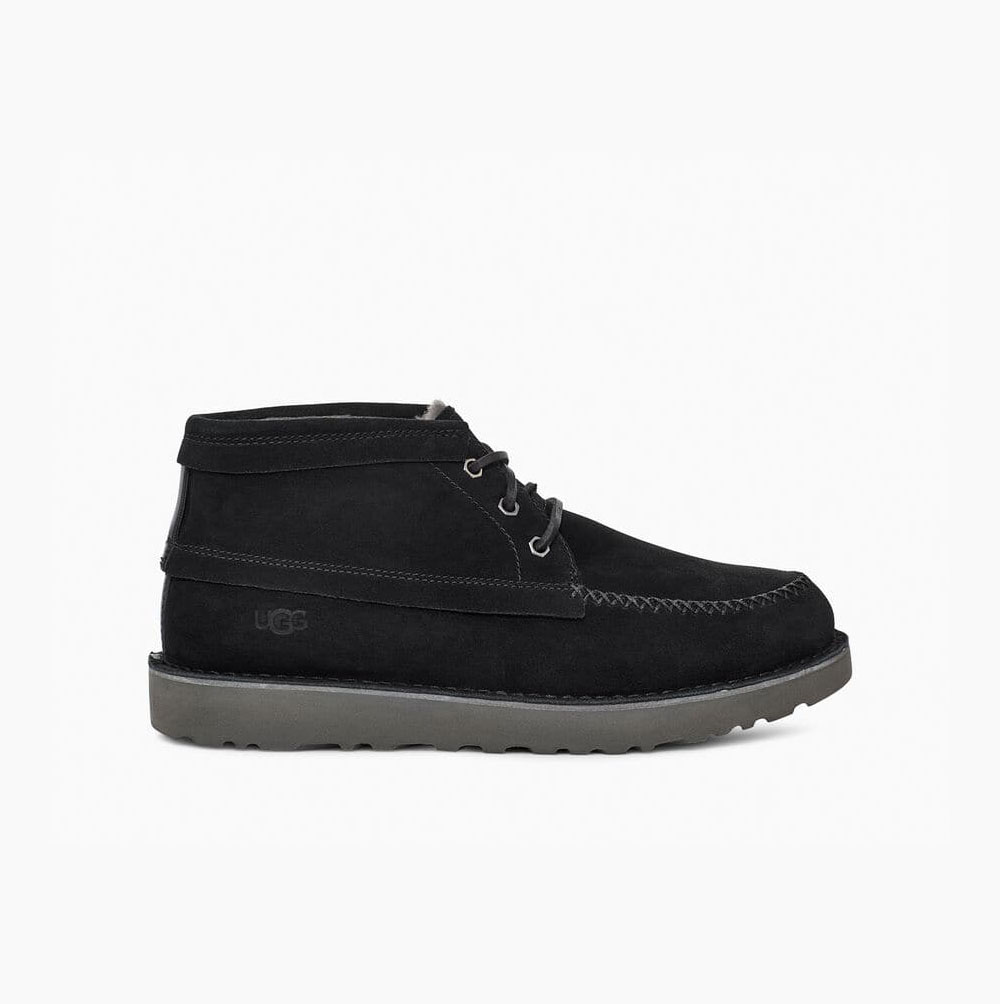 UGG Campout Chukka Snörkängor Herr Svarta | TU6EEAXT