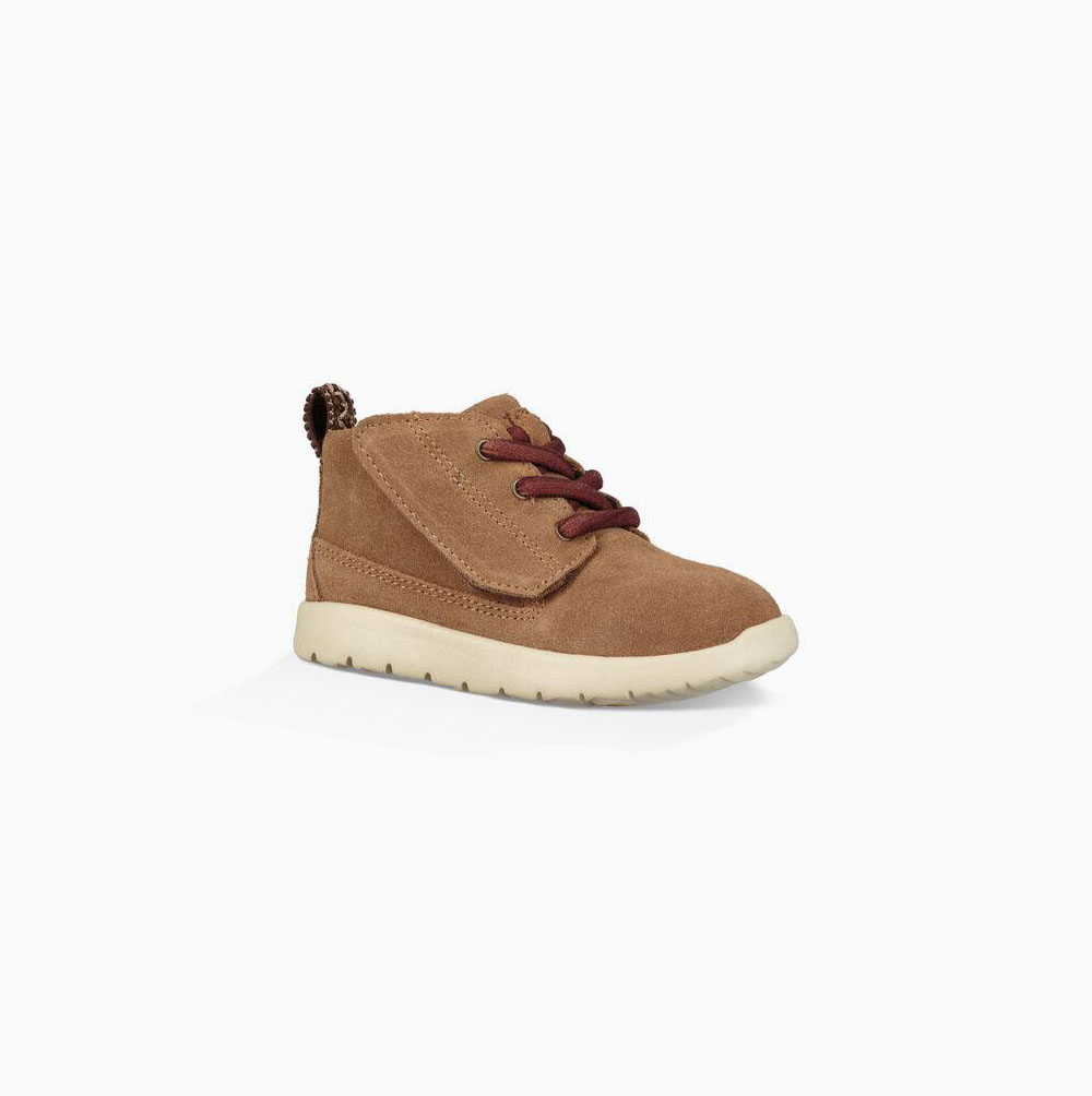 UGG Canoe Mocka Chukka Snörkängor Barn Bruna | 2XC6X9V1
