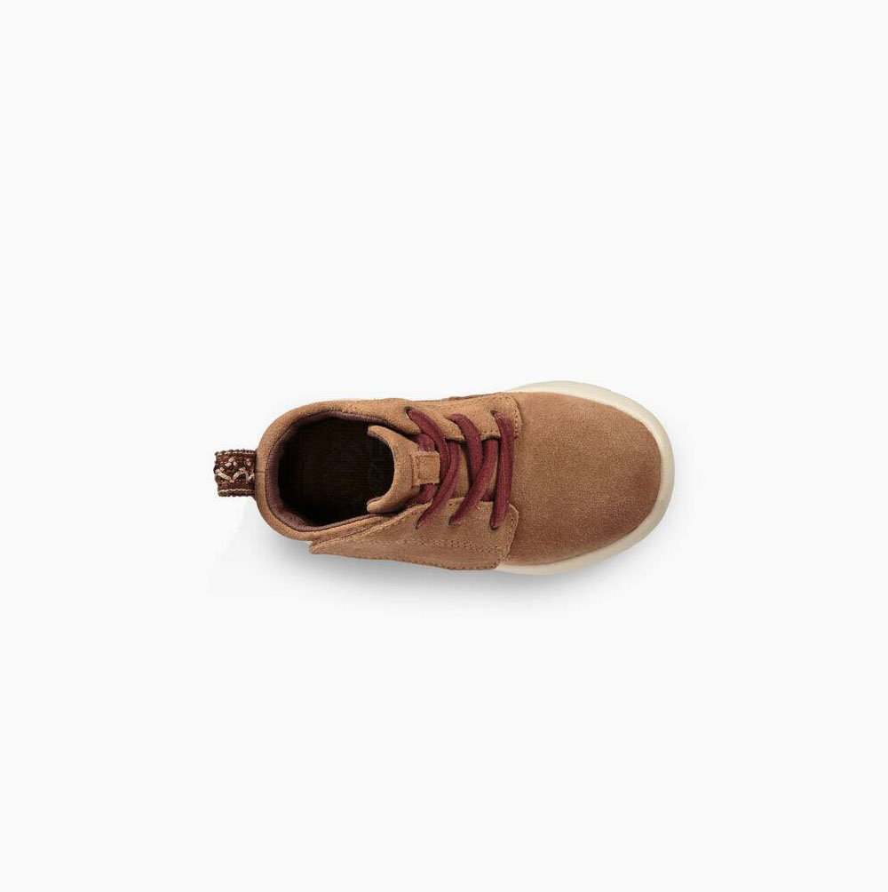 UGG Canoe Mocka Chukka Snörkängor Barn Bruna | 2XC6X9V1