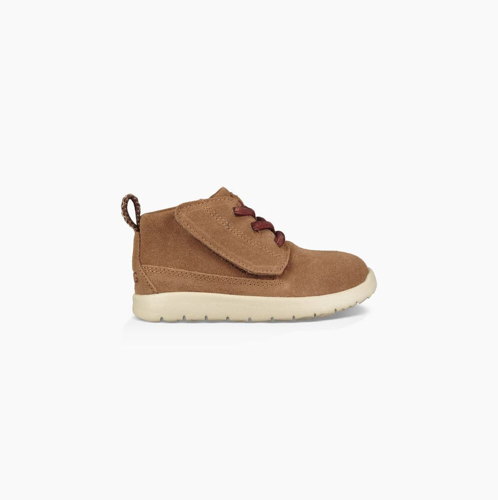 UGG Canoe Mocka Chukka Snörkängor Barn Bruna | 2XC6X9V1
