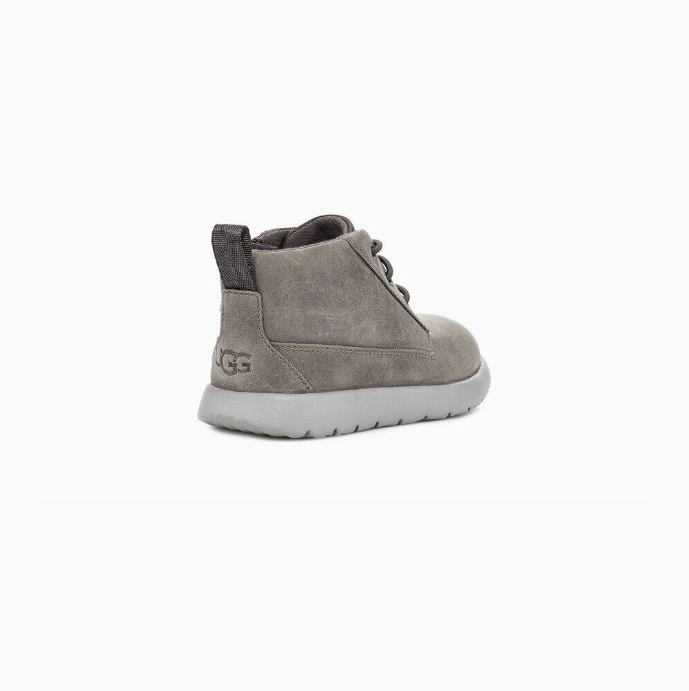 UGG Canoe Sneakers Barn Mörkgrå | PLC37JA7