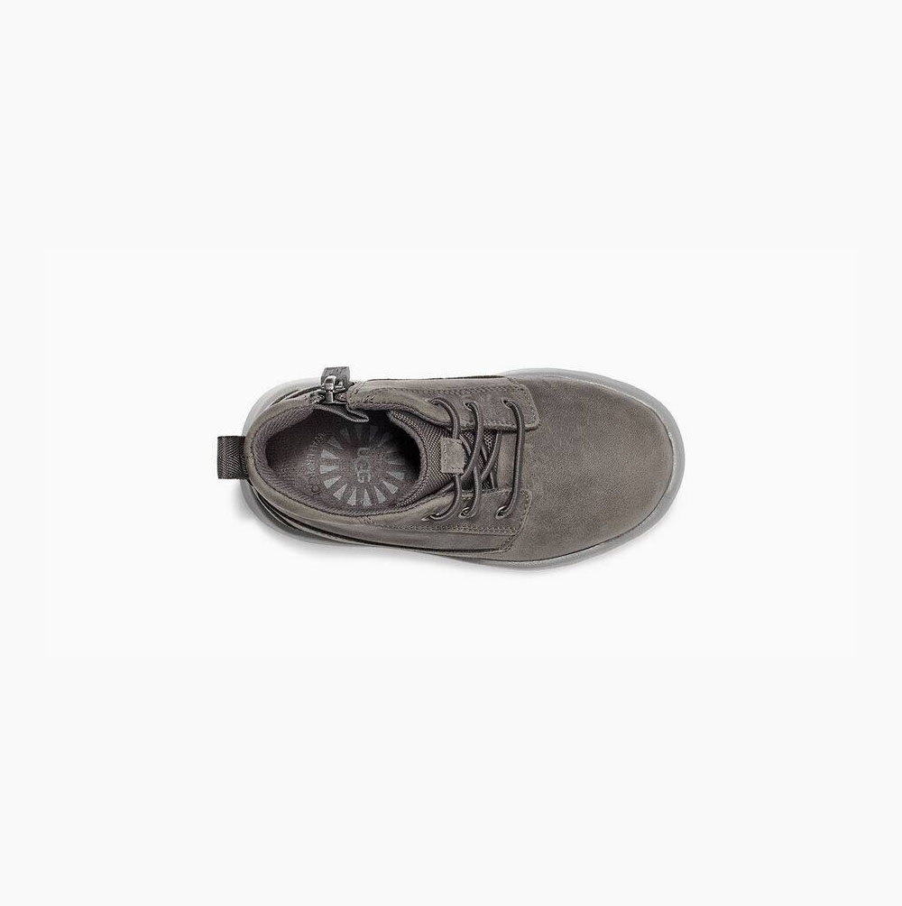 UGG Canoe Sneakers Barn Mörkgrå | PLC37JA7