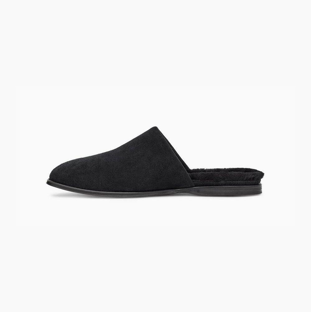 UGG Chateau Slip-On Tofflor Herr Svarta | 7H4LS3OB