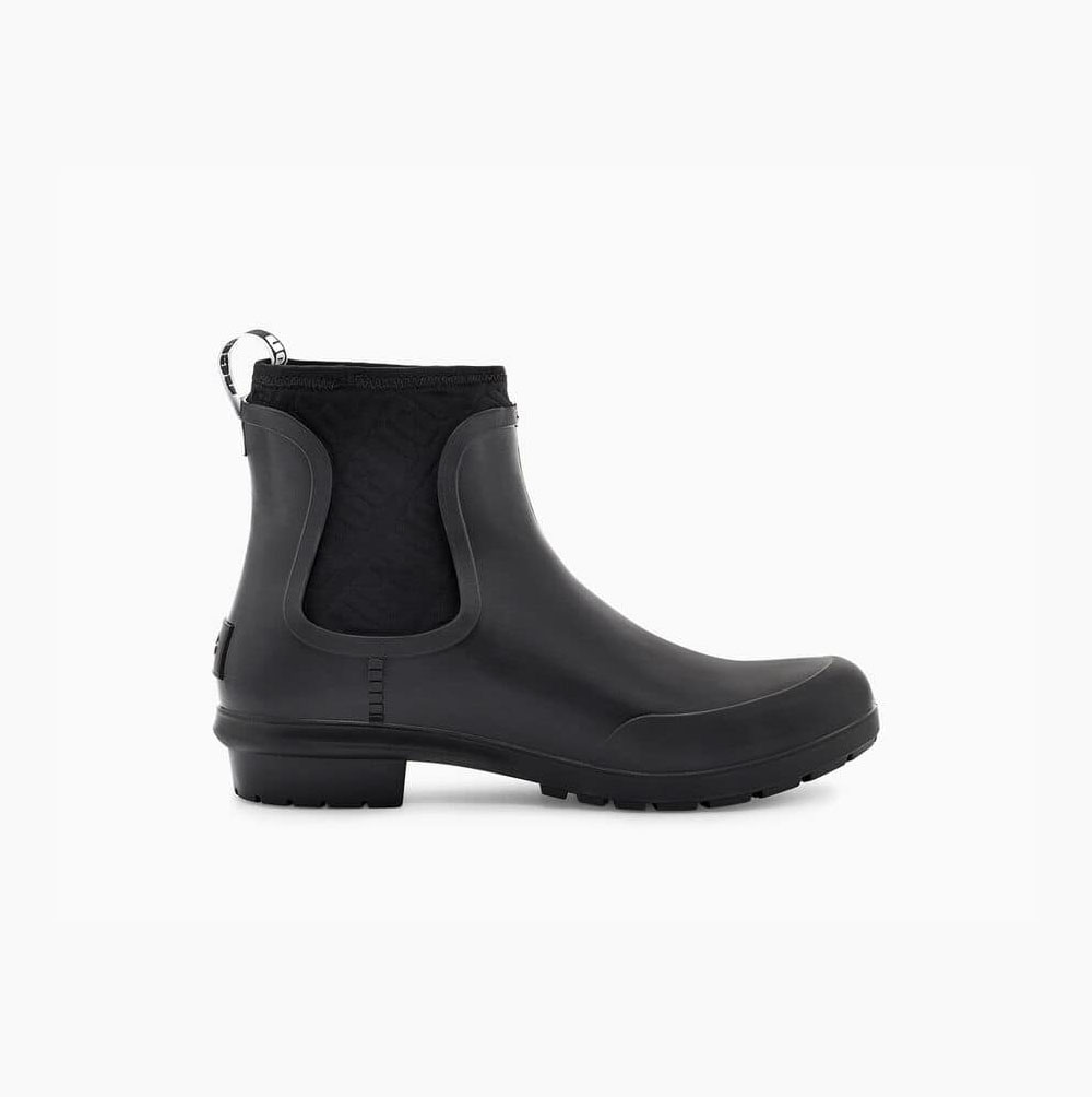UGG Chevonne Ankelboots Dam Svarta | 45KHMK6H