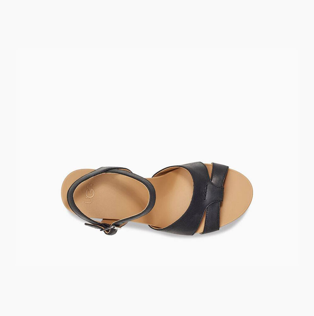 UGG Cloverdale Kilklack Sandaler Dam Svarta | VVRBNGJZ