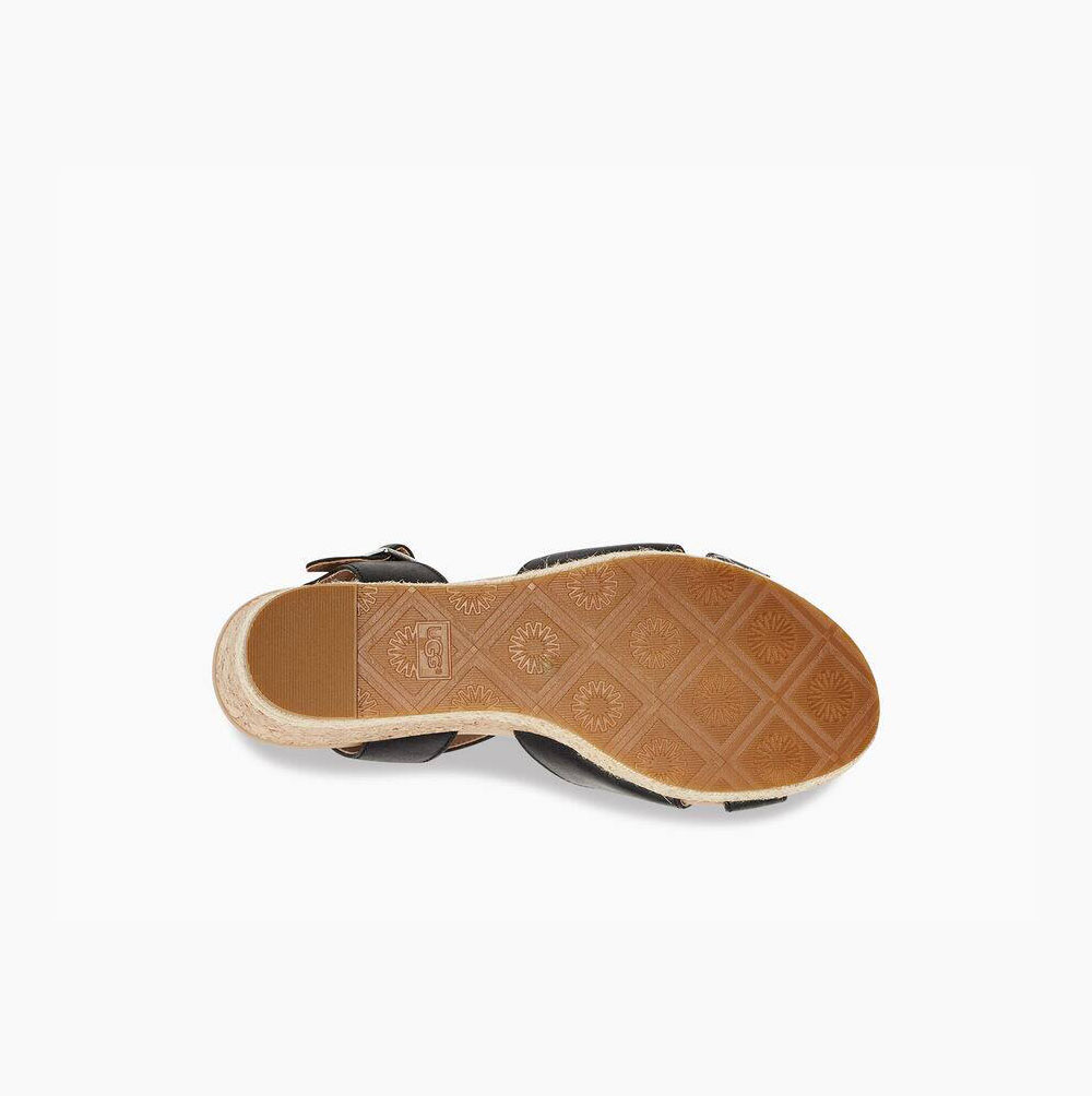 UGG Cloverdale Kilklack Sandaler Dam Svarta | VVRBNGJZ