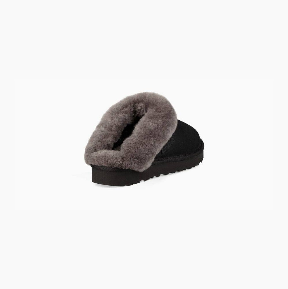UGG Cluggette Tofflor Dam Svarta | X4WL8P71