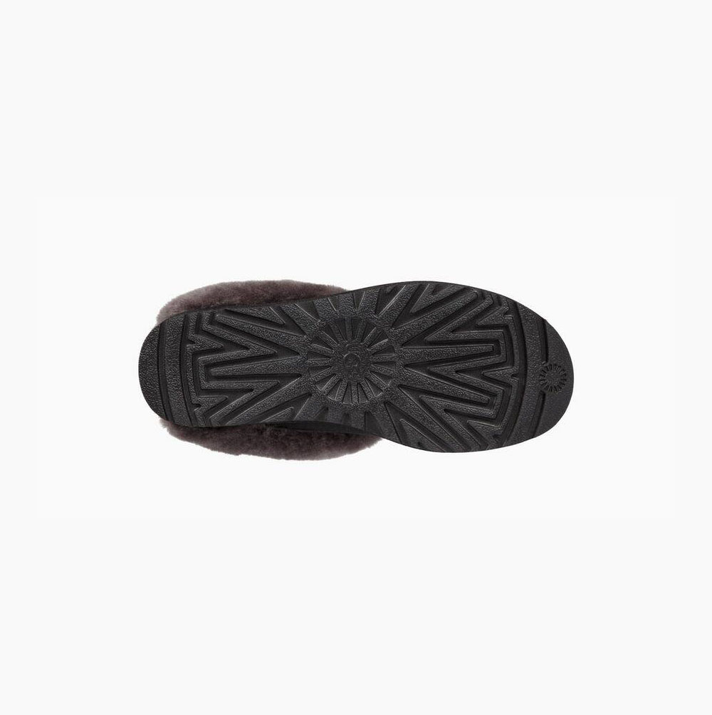 UGG Cluggette Tofflor Dam Svarta | X4WL8P71